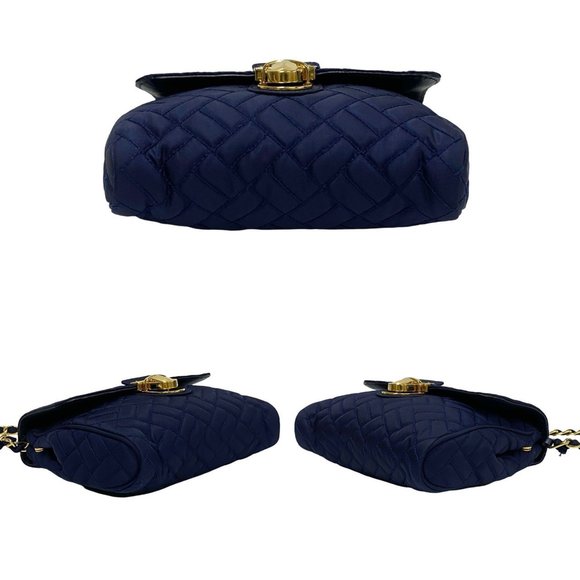 PRADA Blue Shoulder Bag - Picture 6 of 8